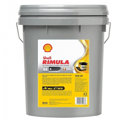 Dầu động cơ Shell Rimula R4 X 15W-40
