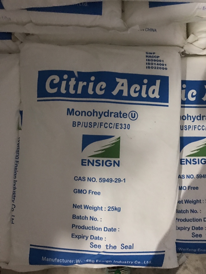 Citric acid monohydrate